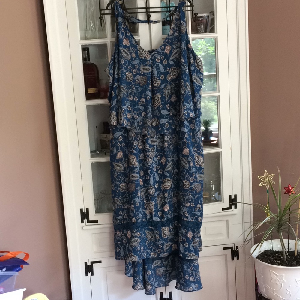 3X high low dress